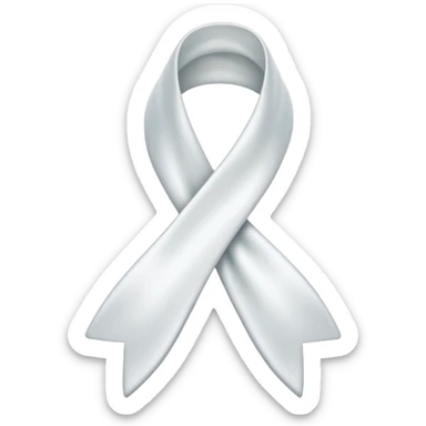 bone cancer ribbon sticker