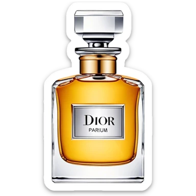Dior parfum sticker
