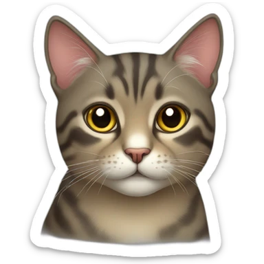 chilean cat sticker
