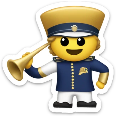 Marching band colorguard  sticker