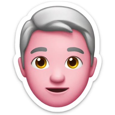 Christmas pink  sticker