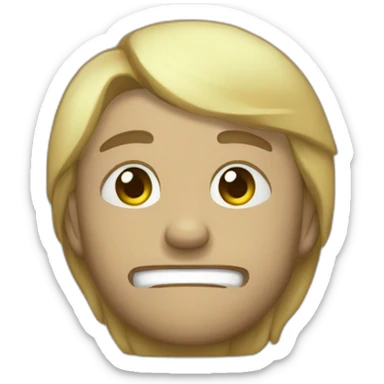 poco dinero llorando sticker