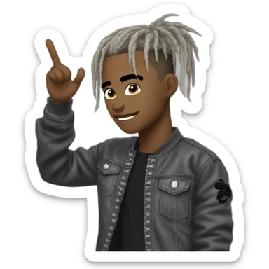 Xxxtentacion rap sticker