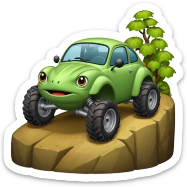bufo hillclimbing sticker