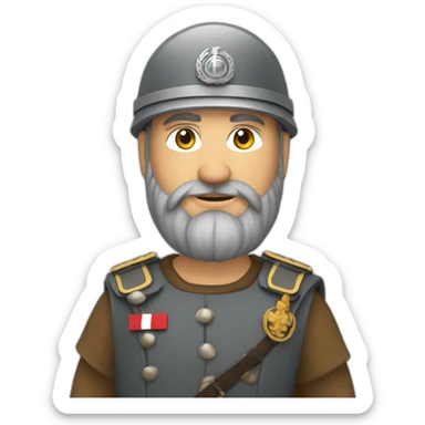 Un jarl allemand avec son uniforme  sticker