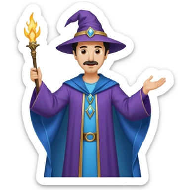 Borat definition of mage sleeve sticker