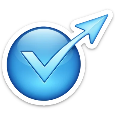 İstagram mavi tik faka sticker