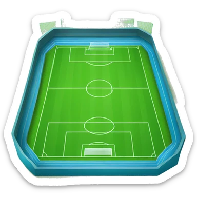 football pitch sticker