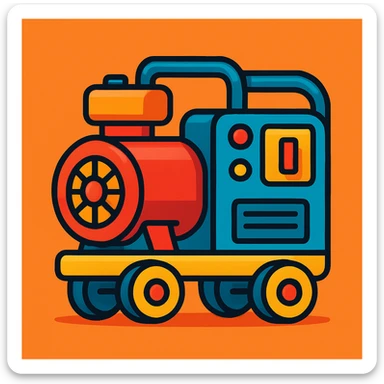 power machine sticker