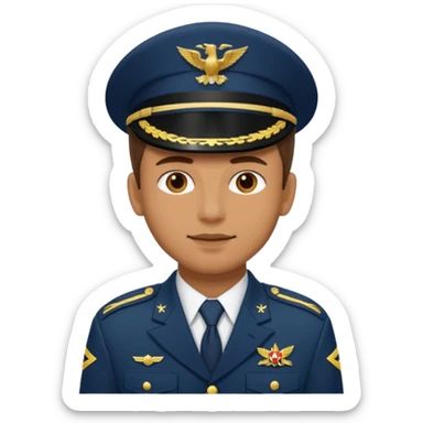 a military guy sticker