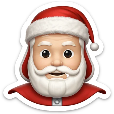 storm trooper santa sticker