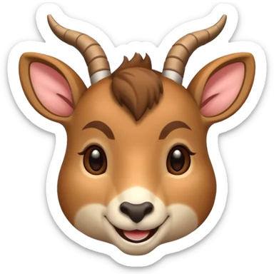 antílope feliz sticker