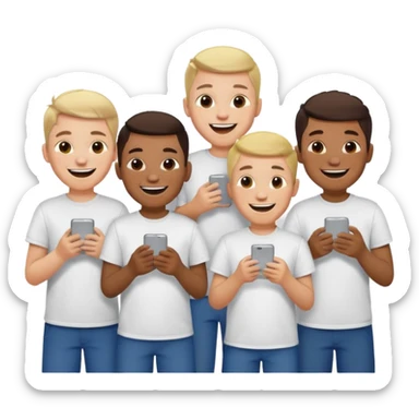 boys series  sticker