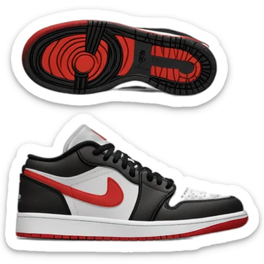 Travis Jordan 1 Low Phantom sticker