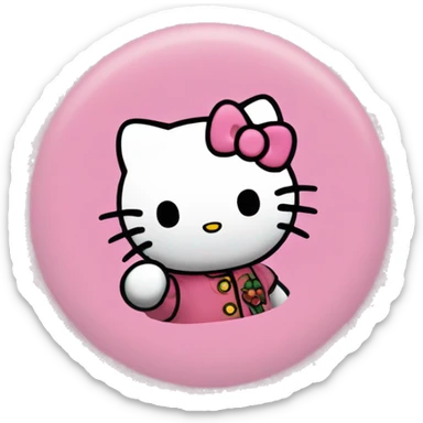 Hello kitty sticker
