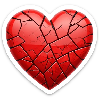 heart break sticker