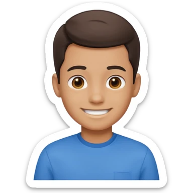 boys character   P Ganji  sticker