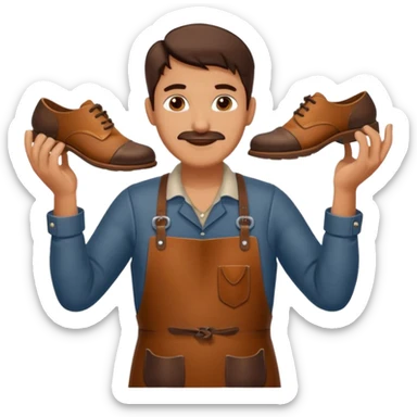 Shoe Cobbler sticker