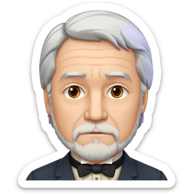 Ivan Turgenev russian author sticker