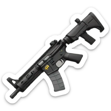 M4 arme sticker