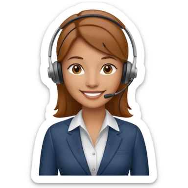 Sales women specialist in shipping sticker