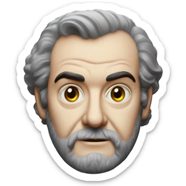 Professional ID photo of Stanley Kubrick sticker