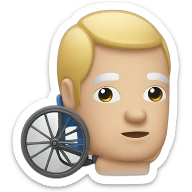 Trisomique handicapé sticker