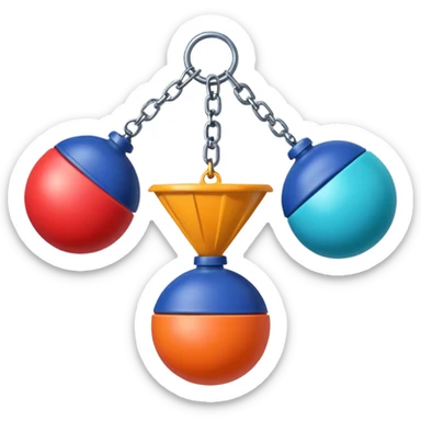 The Distincts Handles with The Hopper Ball sticker