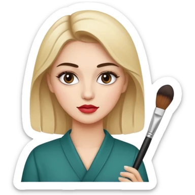 makeup artist sticker