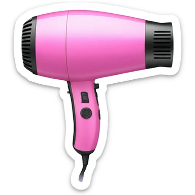 hairdryer sticker
