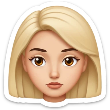 Side eye with sass sticker