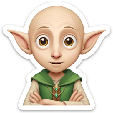 Dobby the elf sticker