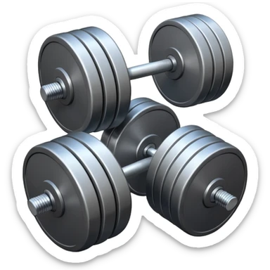 Peso de academia sticker