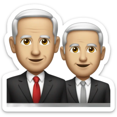 benjamin Netanyahou palestine sticker