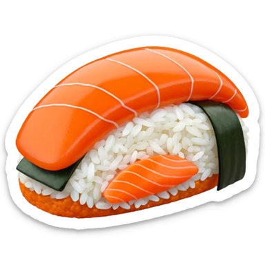 Ikura sushi sticker