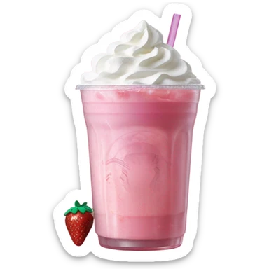 Pink Drink from Starbucks sticker