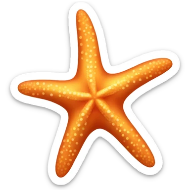 Starfish sticker