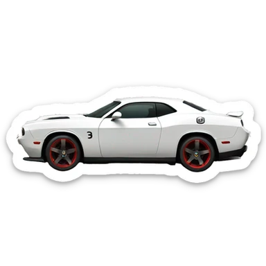 Hellcat car sticker