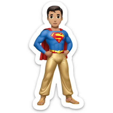 Superman Mc hammer pants  sticker