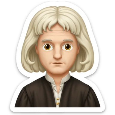 Isaac Newton sticker