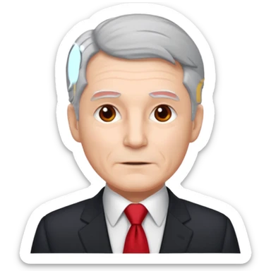 senior business man sticker