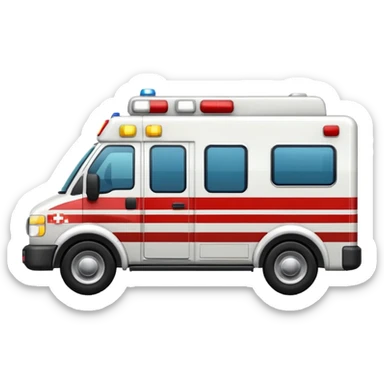 ambulance  sticker