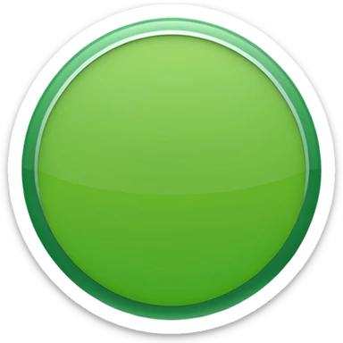 GREEN CIRCLE sticker