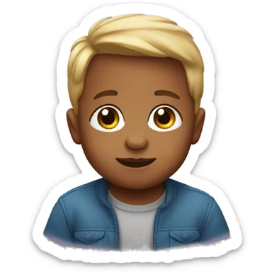 Toddler boy sticker