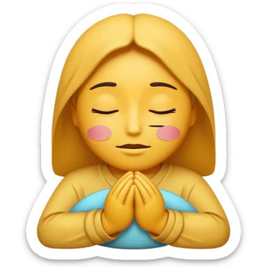 generate a Relaxation before bedtime emoji sticker