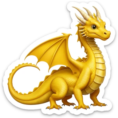 Slick dragon mixed cananoli dragon =yellow color:col <biner sticker