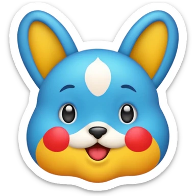 Labubu emoji  sticker