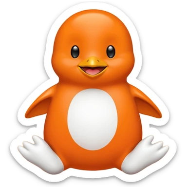 Words that spell 'Bind is Life!!!', in bright orange, and also include a little white happy penguin sticker