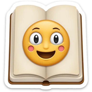libro aperto  sticker