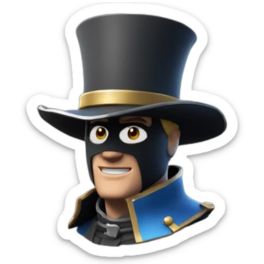 Le chevalier noir de fortnite sticker